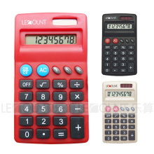 8 Digits Dual Power Small Size Pocket Calculator with Various Optional Colors (LC567A)